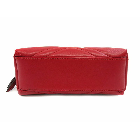 Gucci GG Marmont Cosmetic Pouch Red Leather Heart - Picture 4 of 9